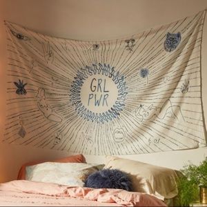UO GRL PWR Tapestry